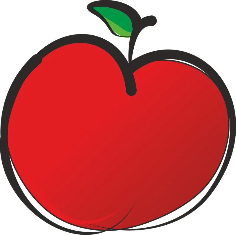 Fruit Apple Food Stickdatei – Essen & Trinken