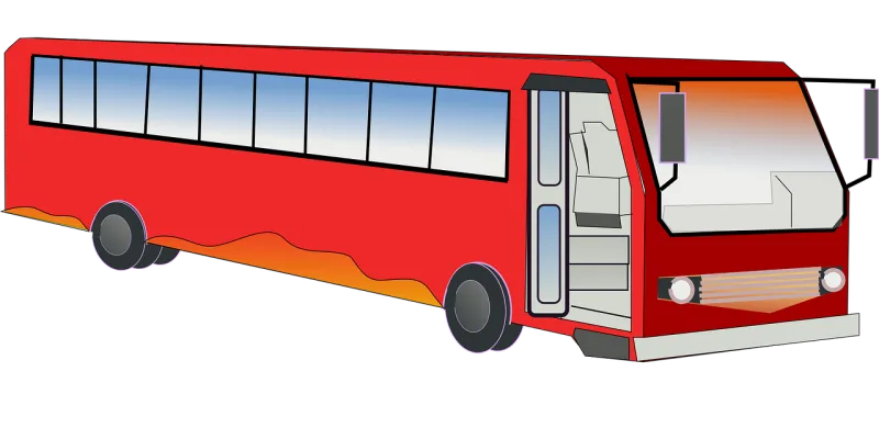 Bus Transportation Mass Stickdatei – Fahrzeuge