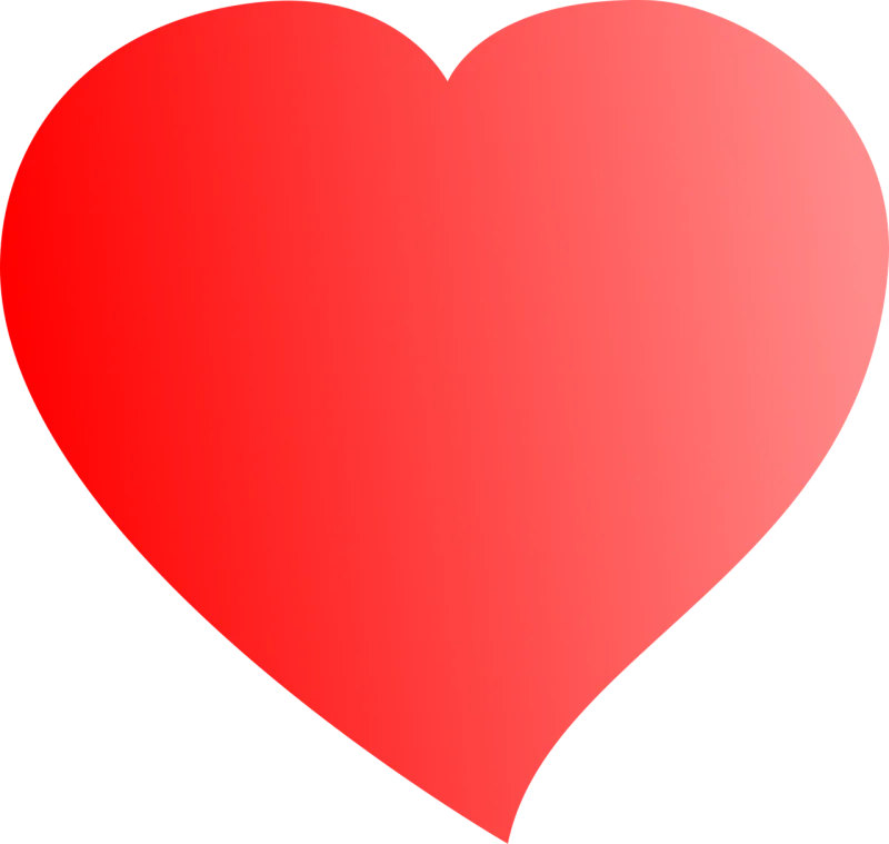 Love Heart Red Stickdatei – Herzen & Liebe