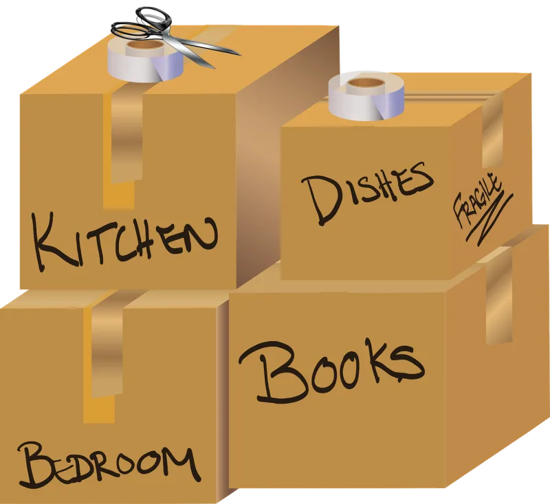 Graphic Moving boxes Boxes Stickdatei – Sport