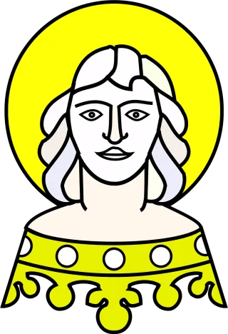 Goddess Angel Golden Stickdatei