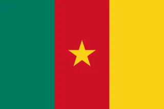 Cameroon Flag Country Stickdatei – Weihnachten