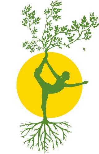 Silhouette Woman Tree Stickdatei