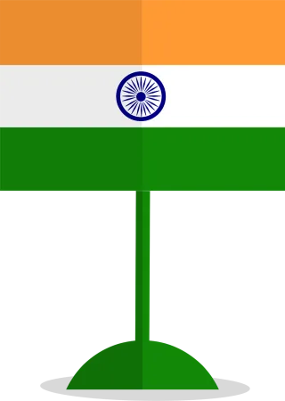India Flag Indian flag Stickdatei