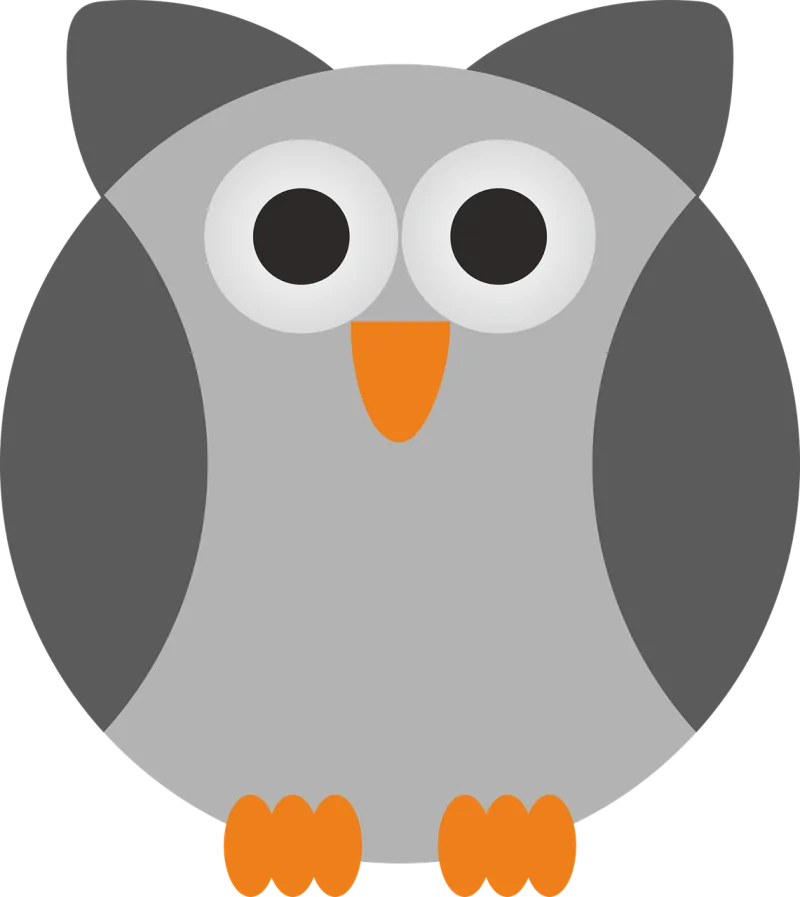 Owl Bird Wild Stickdatei – Tiere