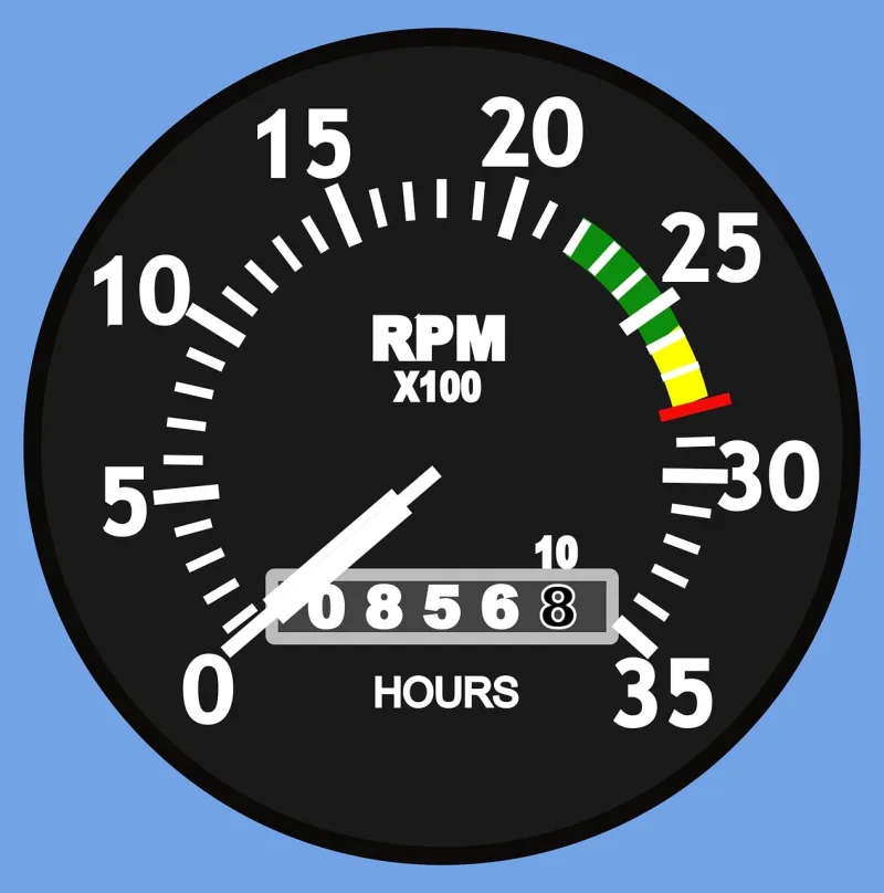 Rpm Gauge Speedometer Stickdatei – Fahrzeuge