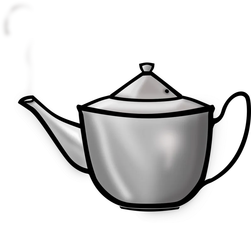 Teapot Kettle Steamer Stickdatei – Essen & Trinken
