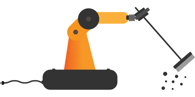 Robot Automation Ai Stickdatei – Kinder