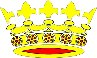 Crowns Golden Yellow Stickdatei