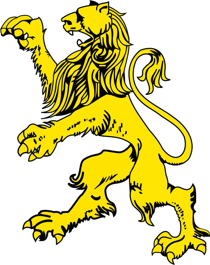 Lion Jumping Animal Stickdatei – Tiere