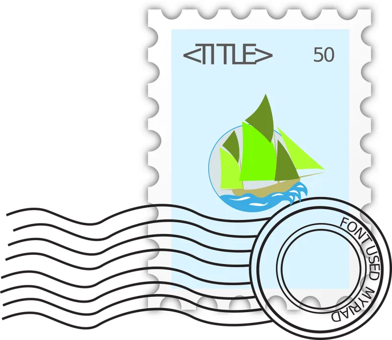 Stamp Mail Letter Stickdatei – Fahrzeuge