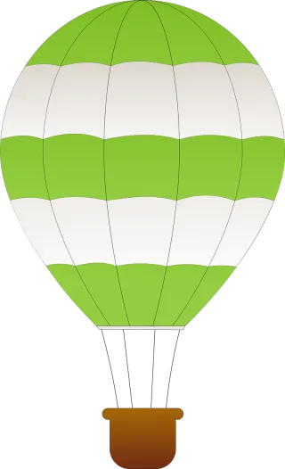 Balloon Fly Hot air balloon Stickdatei