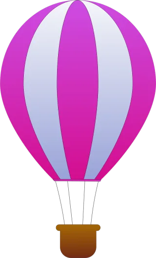 Balloon Fly Hot air balloon Stickdatei