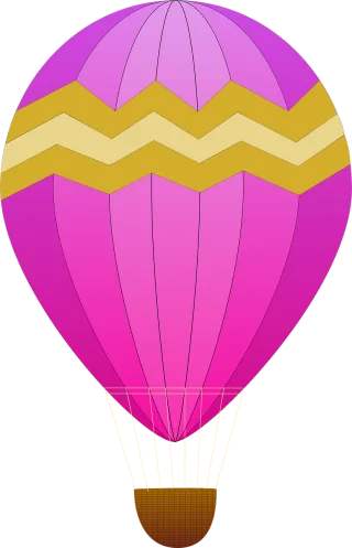 Balloon Fly Hot air balloon Stickdatei