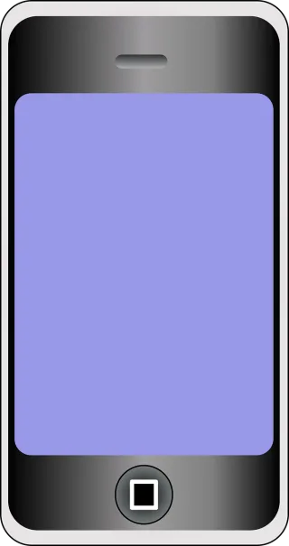 Smartphone Iphone Screen Stickdatei