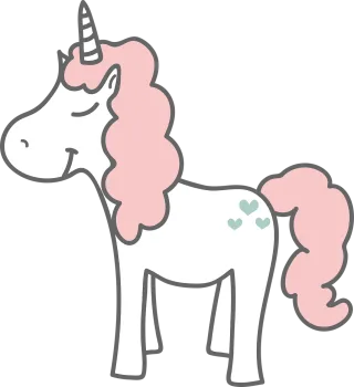 Unicorn Happy Magic Stickdatei