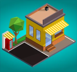 Bar Isometric 3d Stickdatei – Kinder