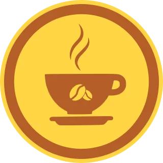 Coffee Cup Logo Stickdatei
