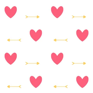 Hearts Heart Arrow Stickdatei