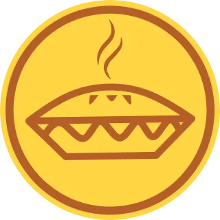 Apple pie Pie Icon Stickdatei – Essen & Trinken