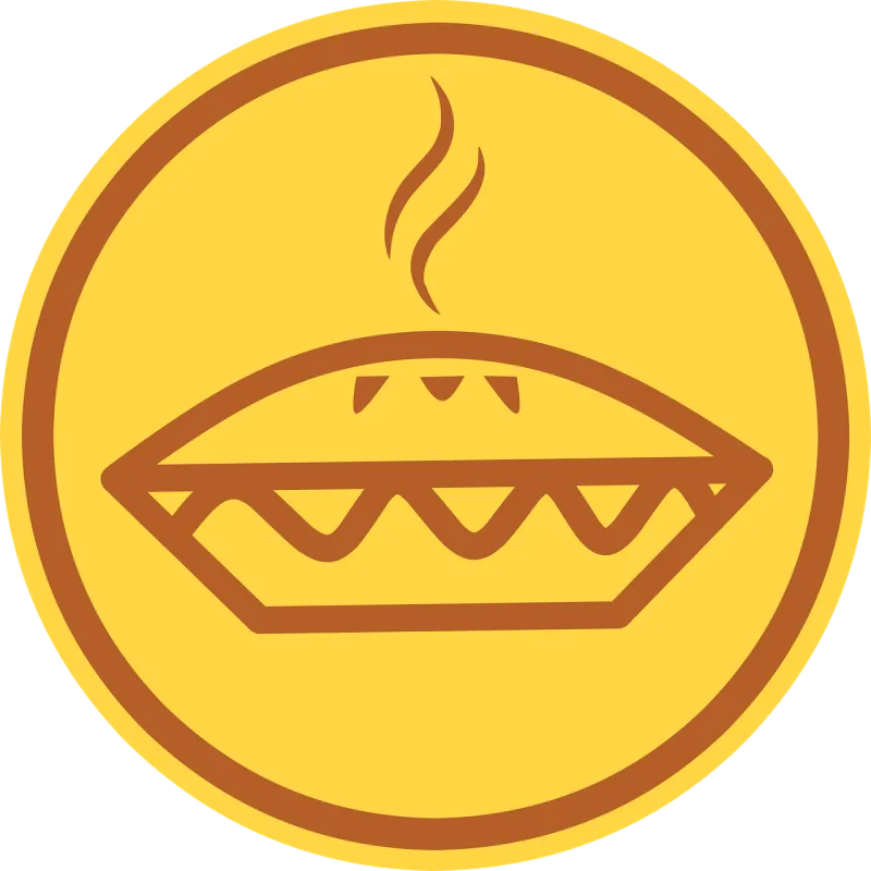 Apple pie Pie Icon Stickdatei – Essen & Trinken