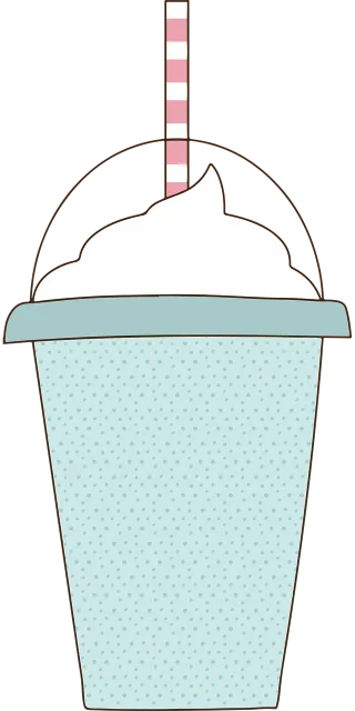 Coffee Ice Glass Stickdatei