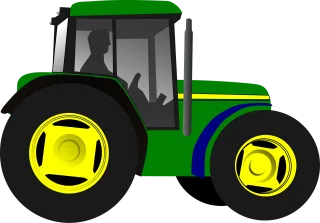 Tractor Farming Machine Stickdatei