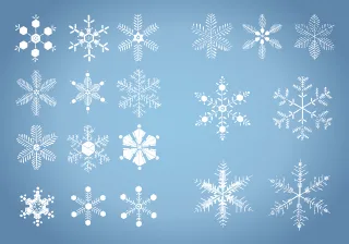 Christmas Snowflake Snowflakes Stickdatei