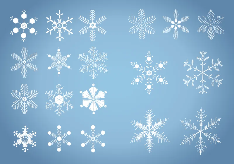 Christmas Snowflake Snowflakes Stickdatei – Weihnachten