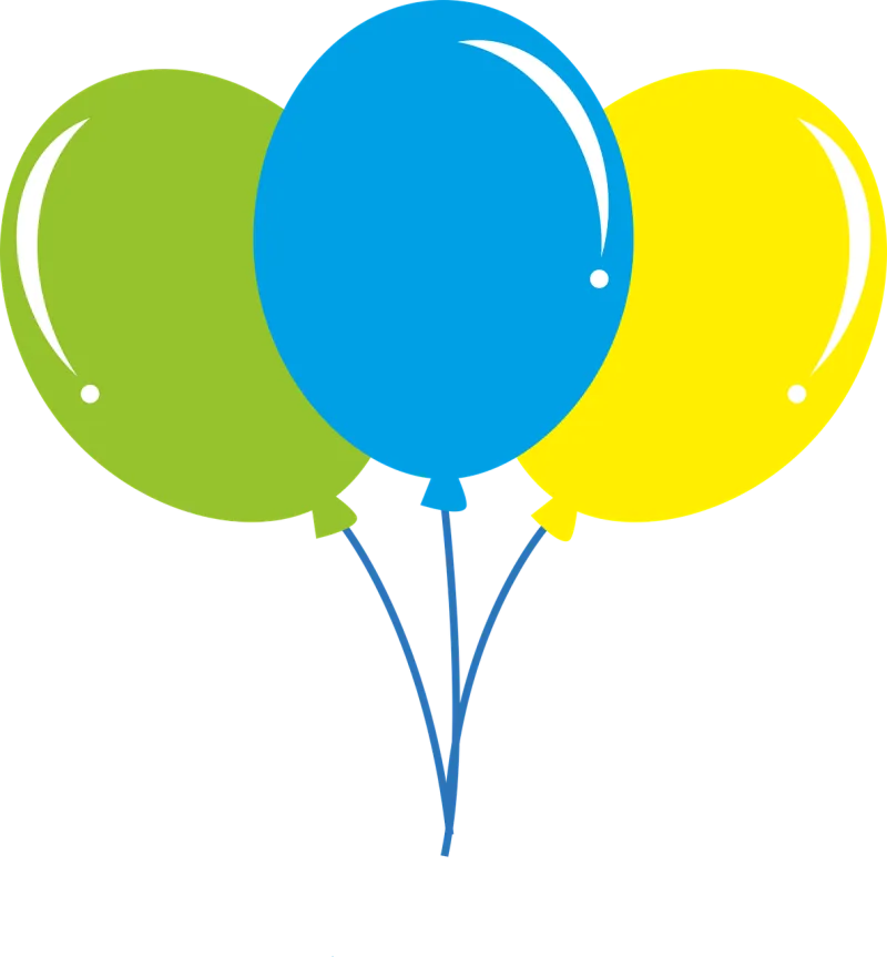 Vector Balloon Colorful Stickdatei – Kinder