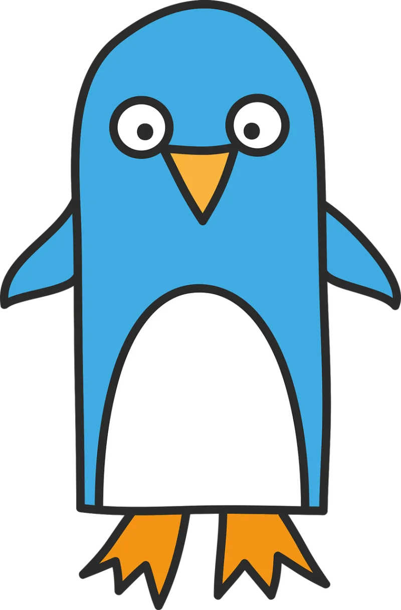 Penguin Figure Animal Stickdatei – Kinder