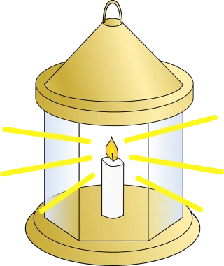 Candle Light Latern Stickdatei – Weihnachten