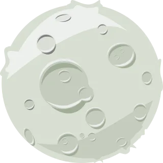 Moon Craters Lunar Stickdatei