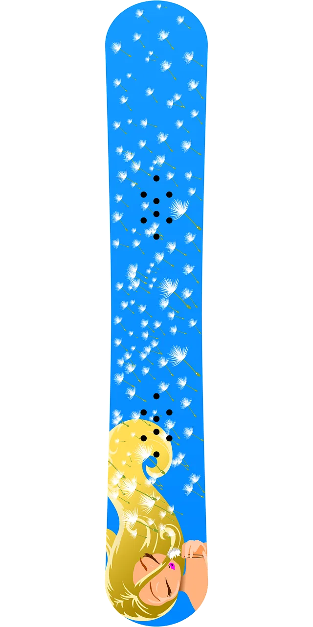 Snowboard Nature Ice Stickdatei – Sport