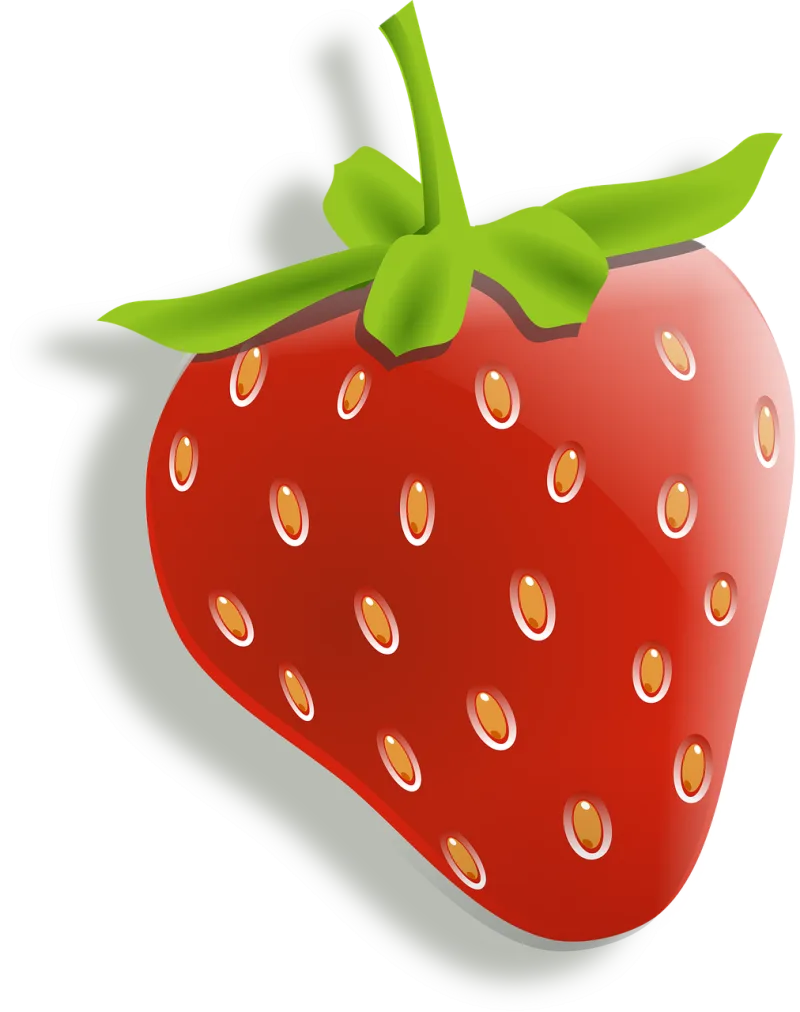 Strawberry Fruit Food Stickdatei – Essen & Trinken
