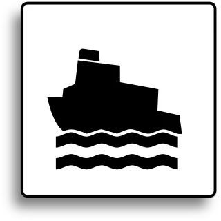 Boat sign Ship sign Ferry sign Stickdatei