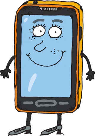 Smartphone Phone Mobile Stickdatei