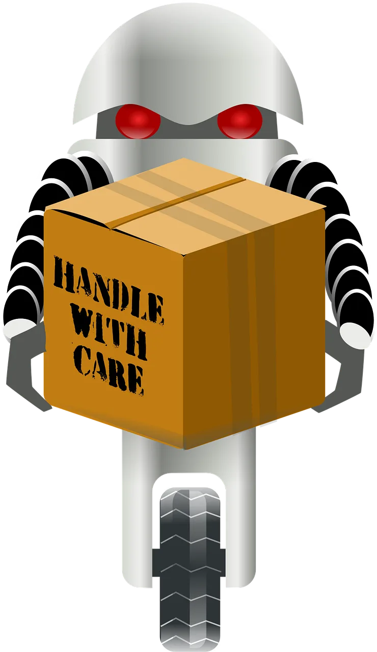Package Box Robot Stickdatei – Kinder