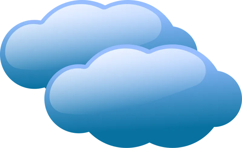 Cloud Day Dark Stickdatei – Natur