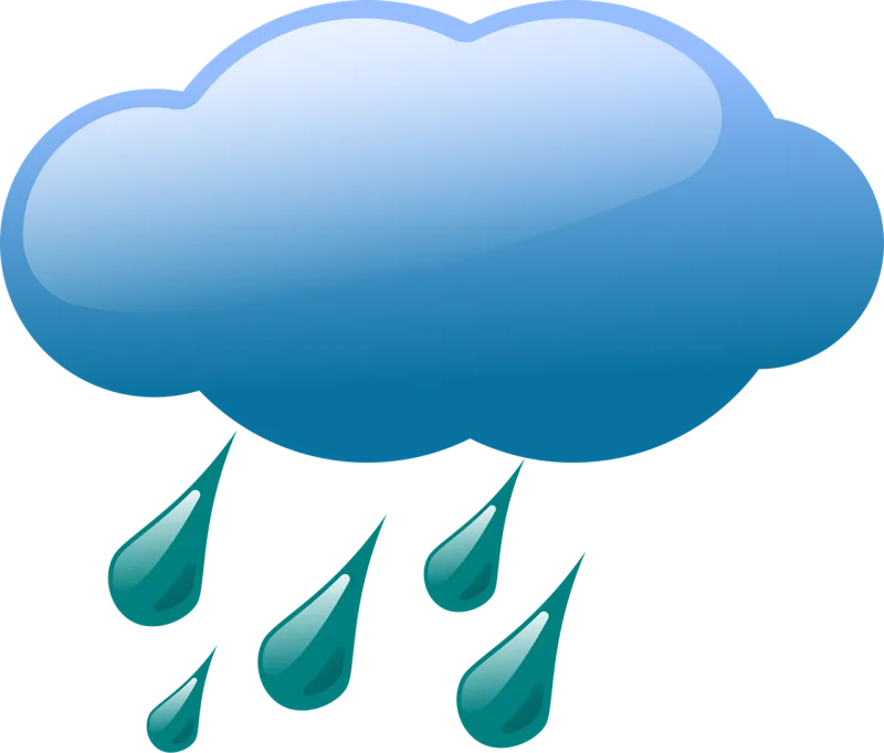 Cloud Weather Rainfall Stickdatei – Natur
