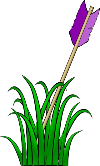 Arrow Nature Feather Stickdatei