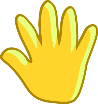 Palm Hand Digits Stickdatei