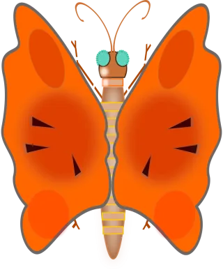 Butterfly Lovely Colors Stickdatei