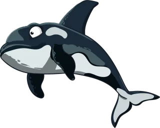 Orca Kit Dolphin Stickdatei