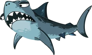 Shark Predator Jaw Stickdatei – Tiere