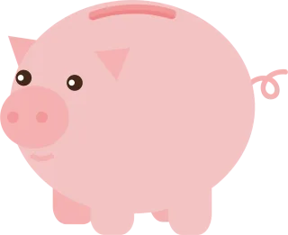 Piggy bank Bank Pork Stickdatei