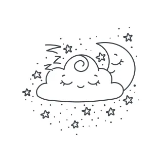 Cloud Dream Star Stickdatei