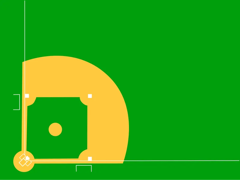 Baseball diamond Baseball field Baseball stadium Stickdatei – Sport