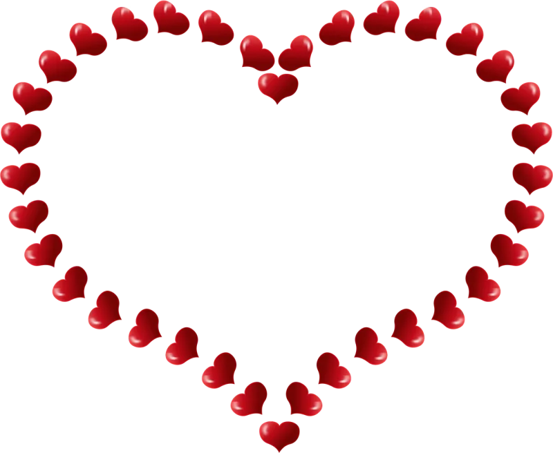 Heart Red Loveheart Stickdatei – Herzen & Liebe