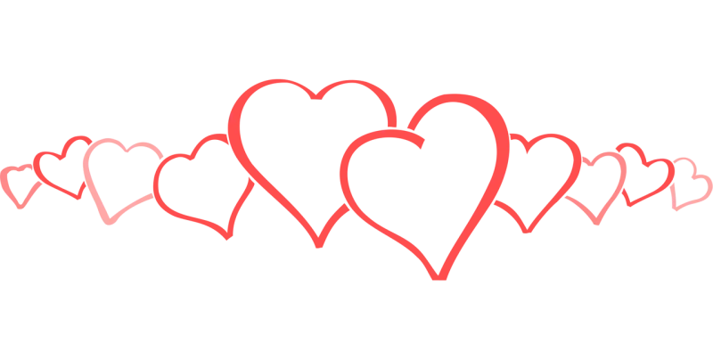 Hearts Valentine Love Stickdatei – Herzen & Liebe